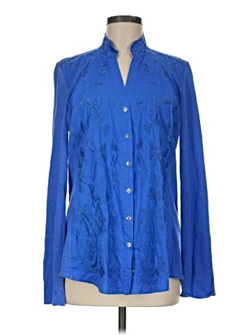 Soft Surroundings Long Sleeve Blouse (view 1)