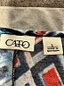 Cato Blue Sleeveless Blouse Size L - photo 7