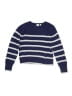 Gap Kids 100% Cotton Stripes Blue Pullover Sweater Size 10 - photo 1
