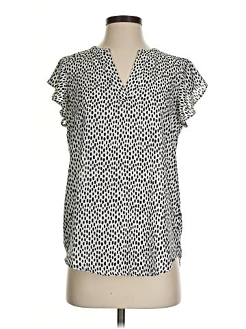 Adrianna Papell Short Sleeve Blouse (view 1)
