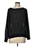 Lauren Conrad 100% Polyester Stars Black Pullover Sweater Size L - photo 1