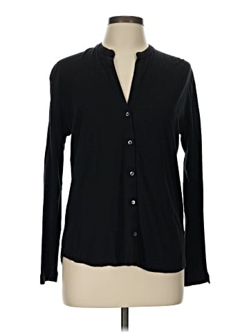 James Perse Long Sleeve Blouse (view 1)