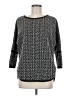 Max Studio Silver 3/4 Sleeve Top Size M - photo 1