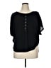 DKNY Jeans Black 3/4 Sleeve Blouse Size XL - photo 1