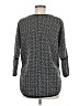 Max Studio Silver 3/4 Sleeve Top Size M - photo 2