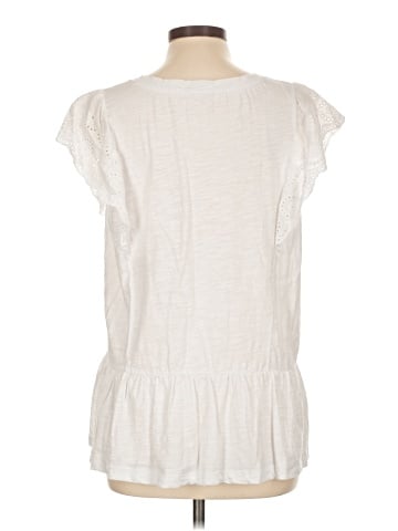 Cotton Bleu Short Sleeve Top (view 2)