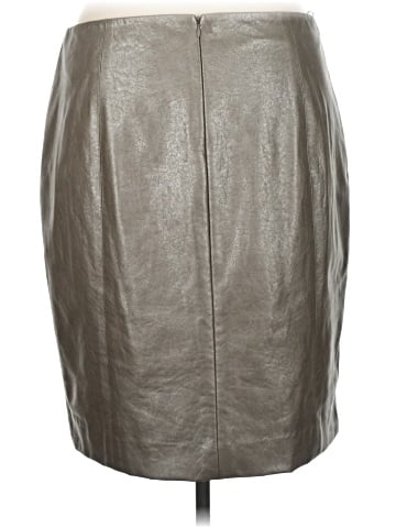 Etcetera Faux Leather Skirt (view 2)