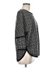 Max Studio Silver 3/4 Sleeve Top Size M - photo 4