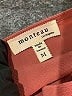 Monteau Solid Red Jumpsuit Size M - photo 4
