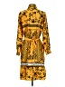 Zara Print Yellow Casual Dress Size XS - photo 2