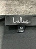 Lulus 100% Polyester Solid Black Casual Dress Size M - photo 7