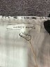 Honey Punch 100% Linen Stripes Gray Romper Size S - photo 4