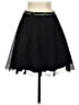 Crystal Doll Solid Black Formal Skirt Size 0 - photo 2