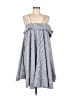 SIPAIYA 100% Polyester Stripes Blue Casual Dress Size S - photo 1