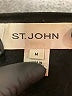 St. John Black Sleeveless Top Size M - photo 7