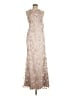 Eliza J 100% Polyester Tan Cocktail Dress Size 6 - photo 1