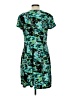 Elementz Print Teal Casual Dress Size L (petite) - photo 2