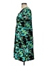 Elementz Print Teal Casual Dress Size L (petite) - photo 5
