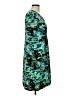 Elementz Print Teal Casual Dress Size L (petite) - photo 4