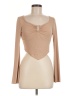 Unbranded Tan Long Sleeve T-Shirt Size M - photo 1