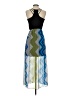 Sweet Storm 100% Polyester Chevron-herringbone Blue Cocktail Dress Size S - photo 2