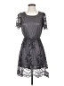 Lola 100% Polyester Gray Cocktail Dress Size XS - photo 1