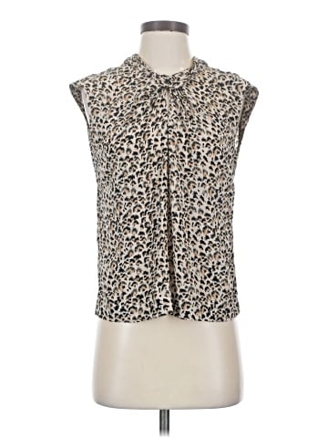 Rebecca Taylor Sleeveless Silk Top (view 1)