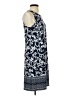 MSK Paisley Blue Casual Dress Size S - photo 4
