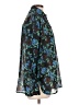 Ganni Floral Teal Long Sleeve Blouse Size L (estimated) - photo 4