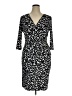 Calvin Klein Animal Print Black Cocktail Dress Size 14 - photo 1