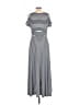 Torrid Stripes Black Casual Dress Size Lg Plus (0) - photo 2