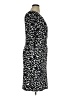 Calvin Klein Animal Print Black Cocktail Dress Size 14 - photo 4