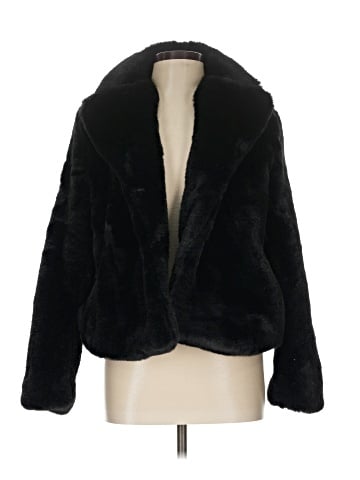 AK Anne Klein Faux Fur Jacket (view 1)