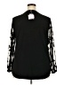 Kasper Black Long Sleeve Blouse Size 2X - photo 2