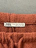 Zara Chevron-herringbone Brown Shorts Size M - photo 3