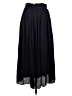 Point Sur 100% Polyester Solid Blue Black Casual Skirt Size 2 - photo 2
