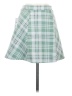 RSQ Plaid Green Casual Skirt Size XS - photo 2