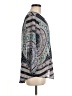 Lucky Brand 100% Polyester Paisley Gray 3/4 Sleeve Blouse Size M - photo 4