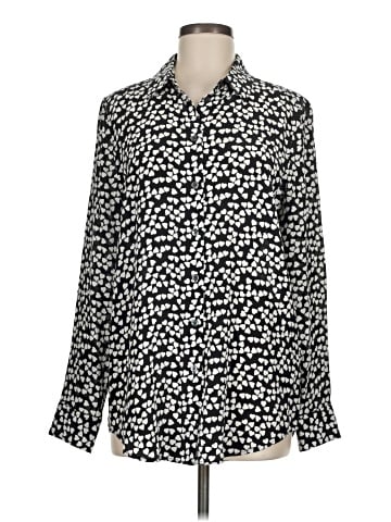 Equipment Long Sleeve Blouse (view 1)