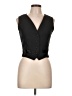 Unbranded 100% Acetate Black Tuxedo Vest Size 11 - photo 1