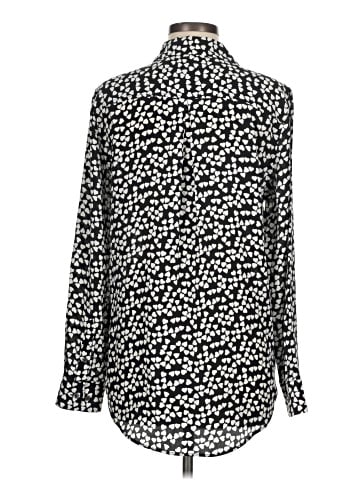 Equipment Long Sleeve Blouse (view 2)