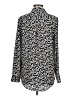 Equipment Animal Print Black Long Sleeve Blouse Size M - photo 2