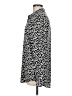 Equipment Animal Print Black Long Sleeve Blouse Size M - photo 5
