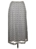 David Lawrence Polka Dots Gray Formal Skirt Size 12 - photo 1