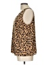 Nine West 100% Polyester Brown Sleeveless Blouse Size L - photo 5
