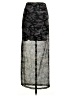 Free People Graphic Black Formal Skirt Size XS - photo 2