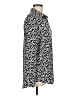 Equipment Animal Print Black Long Sleeve Blouse Size M - photo 4