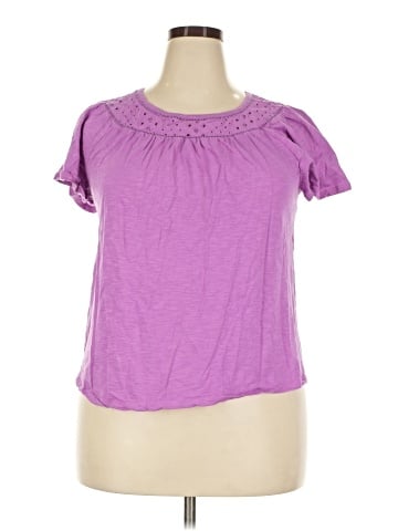 St. John's Bay Short Sleeve Top (view 1)