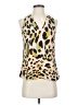 CAbi 100% Polyester Yellow Sleeveless Blouse Size XS - photo 1