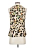 CAbi 100% Polyester Yellow Sleeveless Blouse Size XS - photo 2